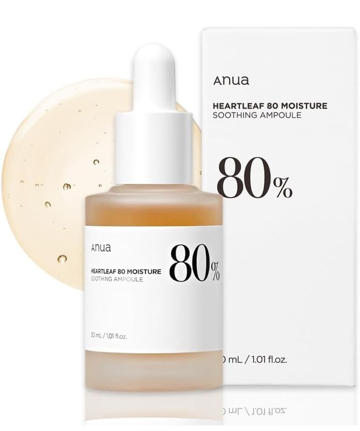 Anua Heartleaf 80% Moisture Soothing Ampoule - 30ml