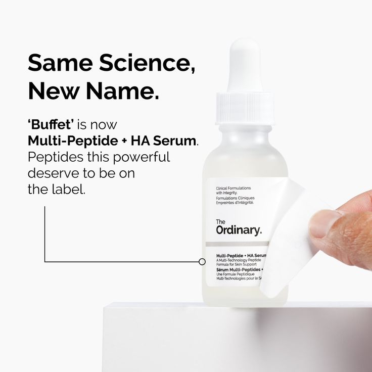 The Ordinary Buffet Multi Technology Peptide Serum 30ml