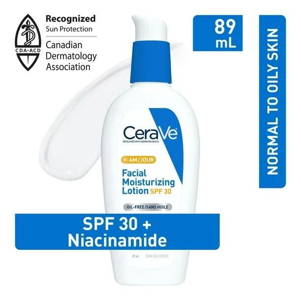 Cerave Facial Moisturizing Lotion With Sunscreen Spf 30 Oil Free (Am) 89ML