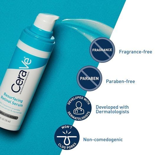Cerave Reaurfacing Retinol Serum 30Ml