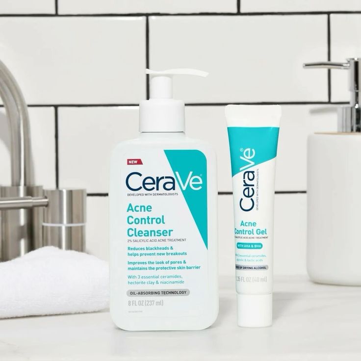 Cerave Acne Control Cleanser 2% Salicylic Acid Acne Treatment 237Ml