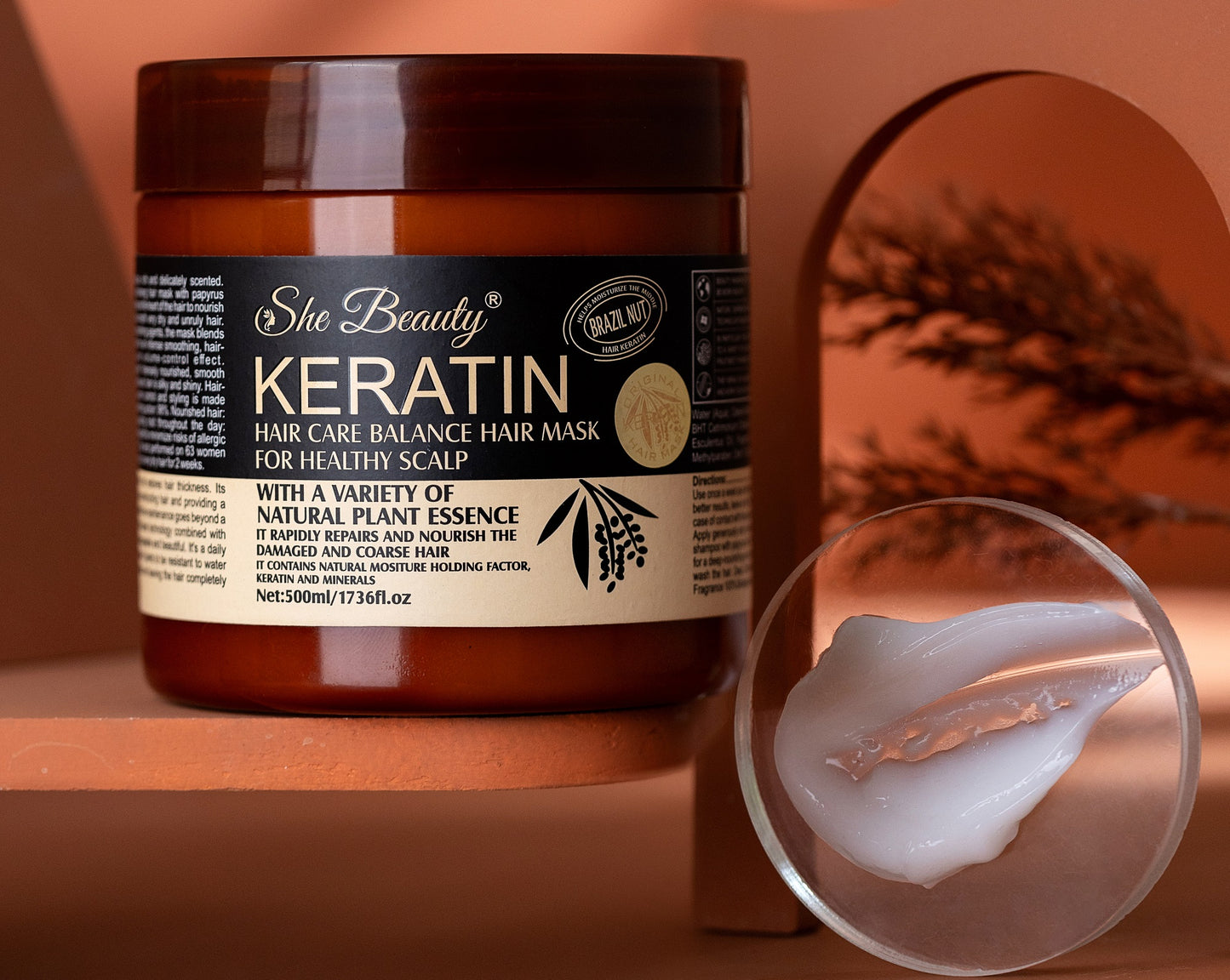 Keratin Hair Care Balance Hair Mask 500ml