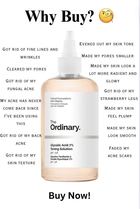 The Ordinary Glycolic Acid 7% Toning Solution 240ml