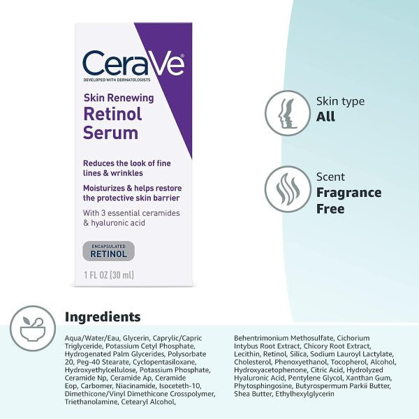 Crave Skin Renewing Retinol Serum 30ml