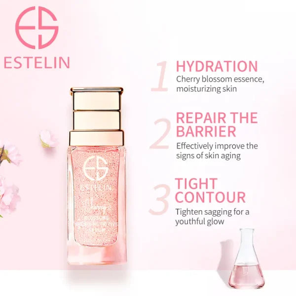 Cherry Blossoms Micro-nutritive Serum | Moisturizing Purifying Restoring Hydrating Facial Care – 30ml