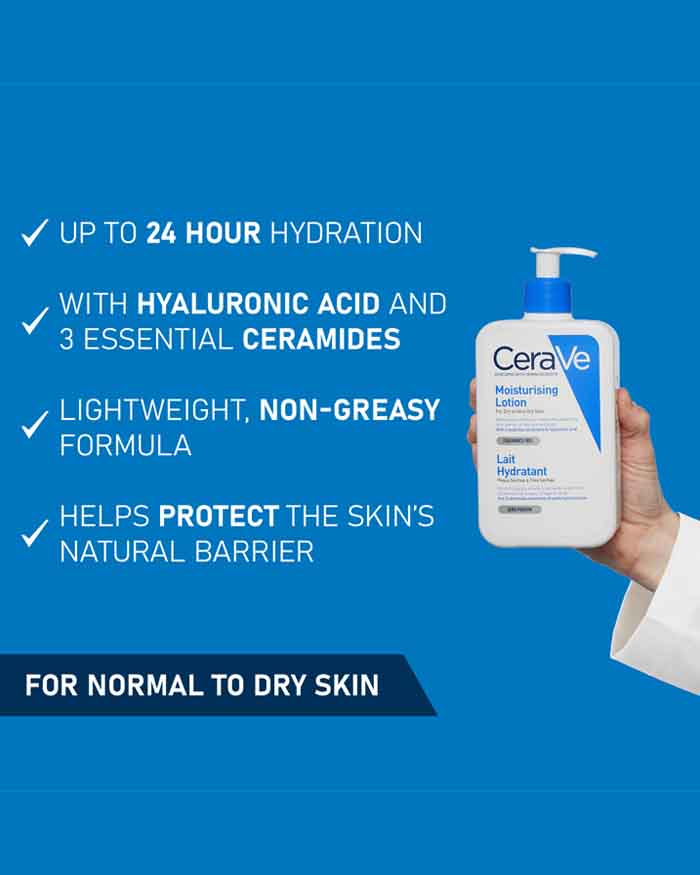 Cerave Moisturising Lotion For Dry To Very Dry Skin 473Ml