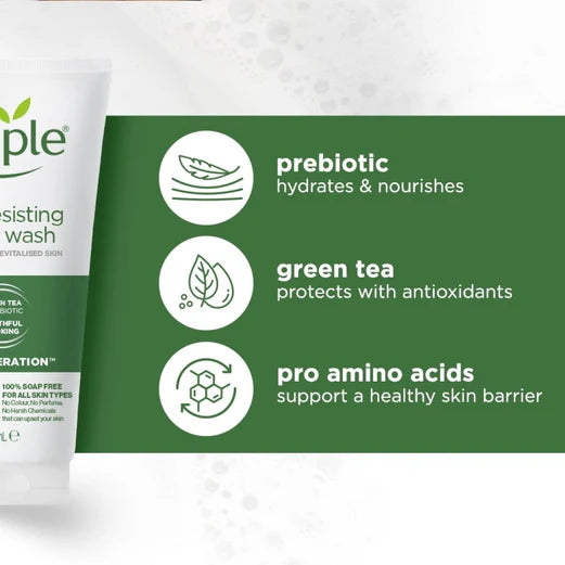 Simple Age Resisting Regeneration Facial Wash Gel 150ml