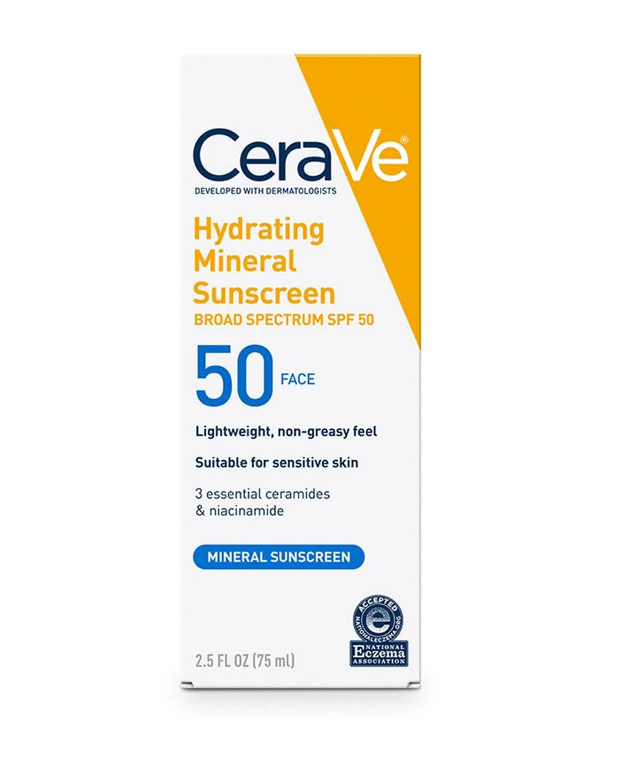 Cerave Hydrating Mineral Sunscreen 50ML