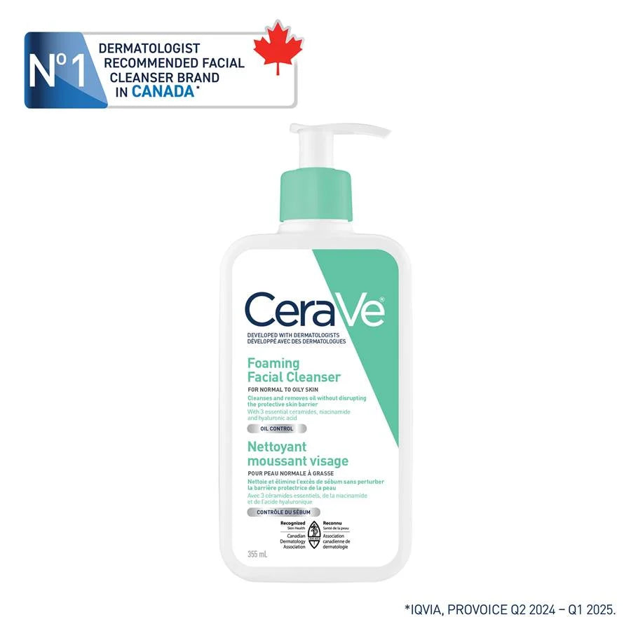 Cerave Foaming Facial Cleanser Oil Control 236ML