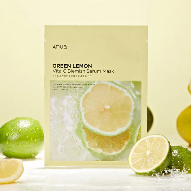 Green Lemon Vita C Blemish Serum Mask