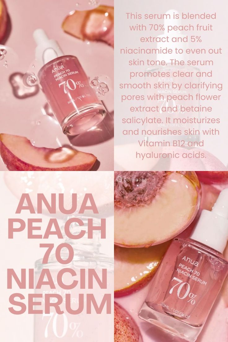 Anua Peach 70% Niacin Serum - 30ml