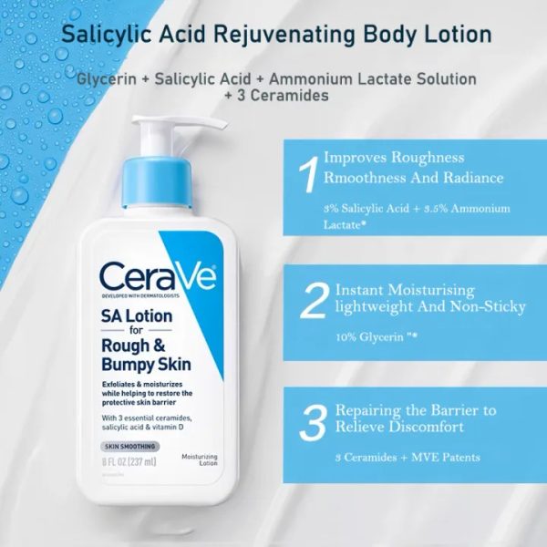 Cerave Sa Lotion For Rough & Bumpy Skin  (237ml)