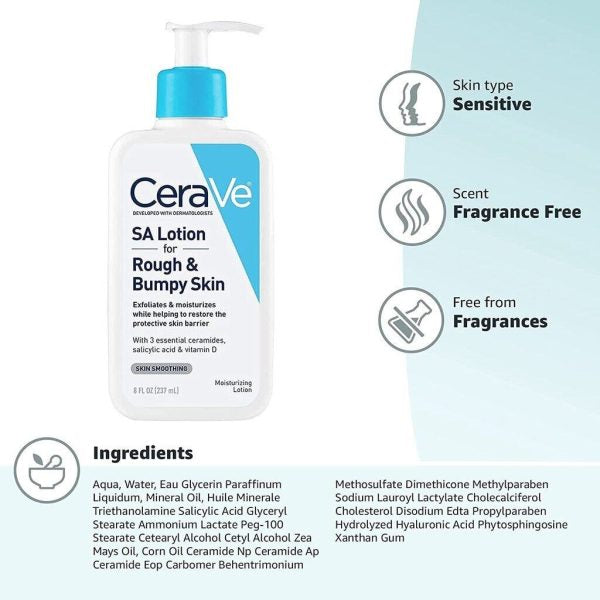 Cerave Sa Lotion For Rough & Bumpy Skin  (237ml)