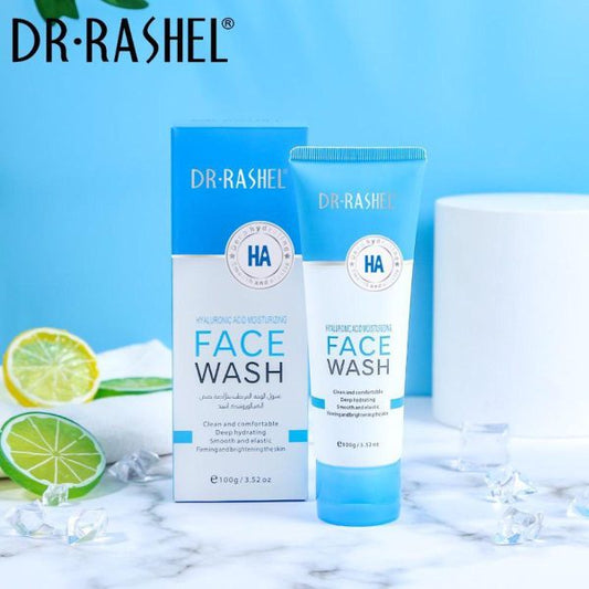 Dr Rashel Hyaluronic Acid Moisturizing And Smooth Face Wash 100g