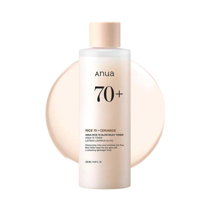 ANUA Rice 70+ Glow Milky Toner