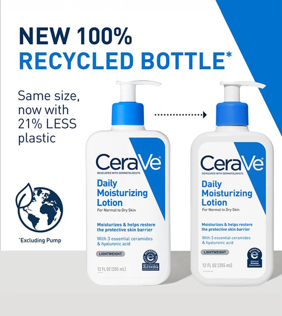 Cerave Daily Moisturizing Lotion For Normal To Dry Skin 355Ml