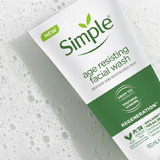 Simple Age Resisting Regeneration Facial Wash Gel 150ml